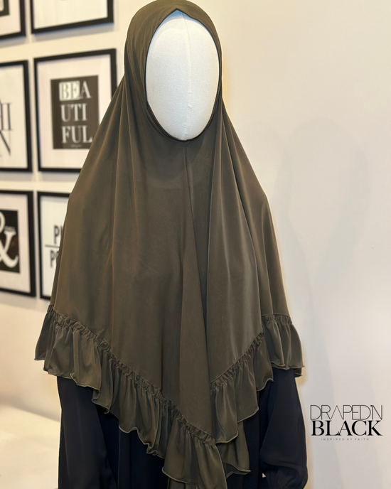 Ruffle Khimar