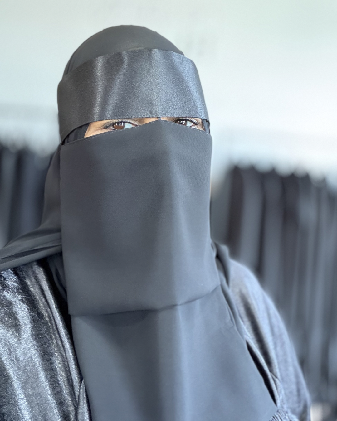 Satin Layer Niqab