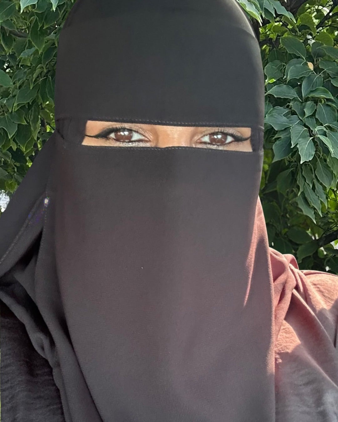 Long Plain Niqab