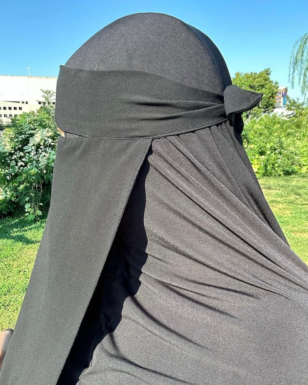Long Plain Niqab