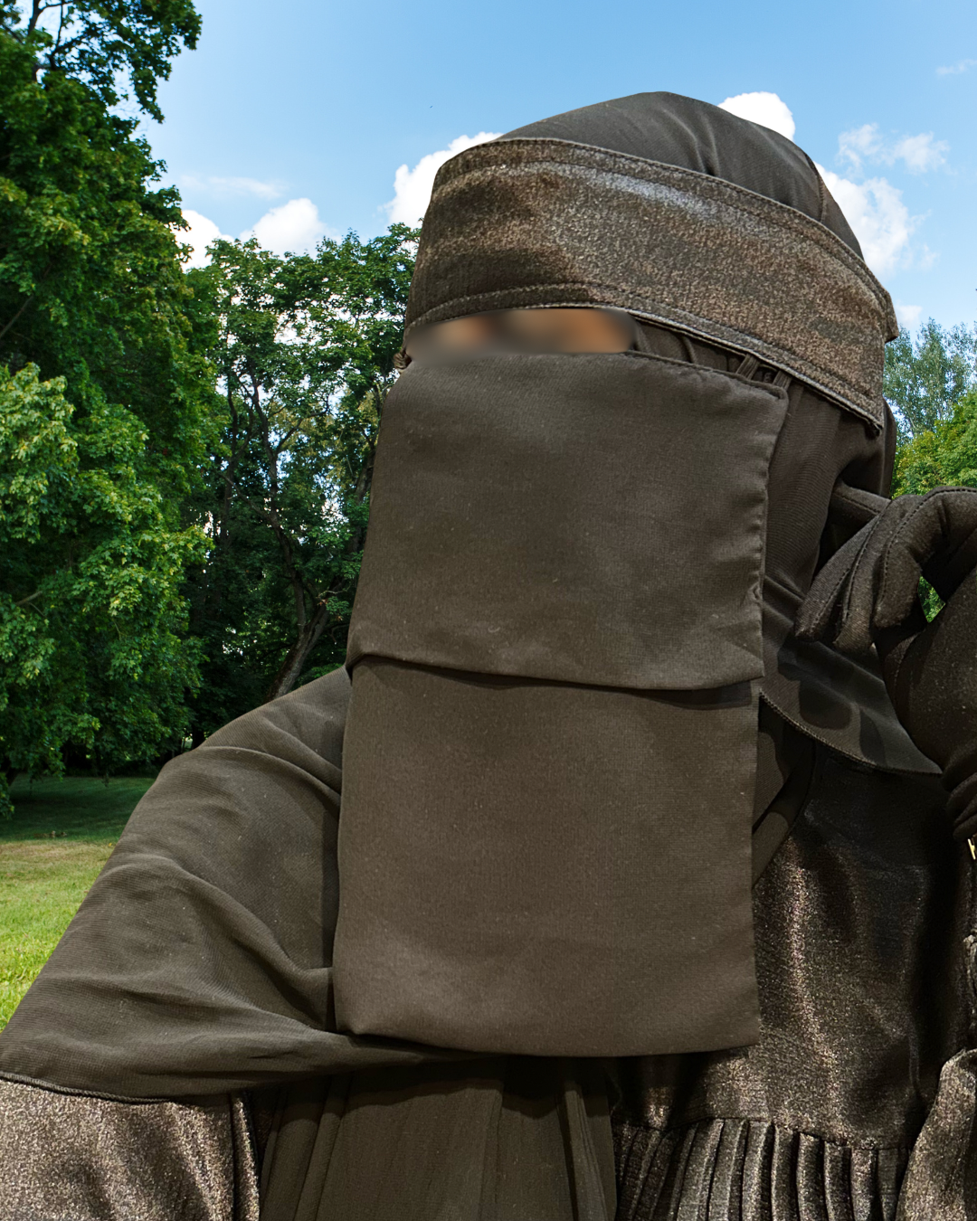 Satin Layer Niqab